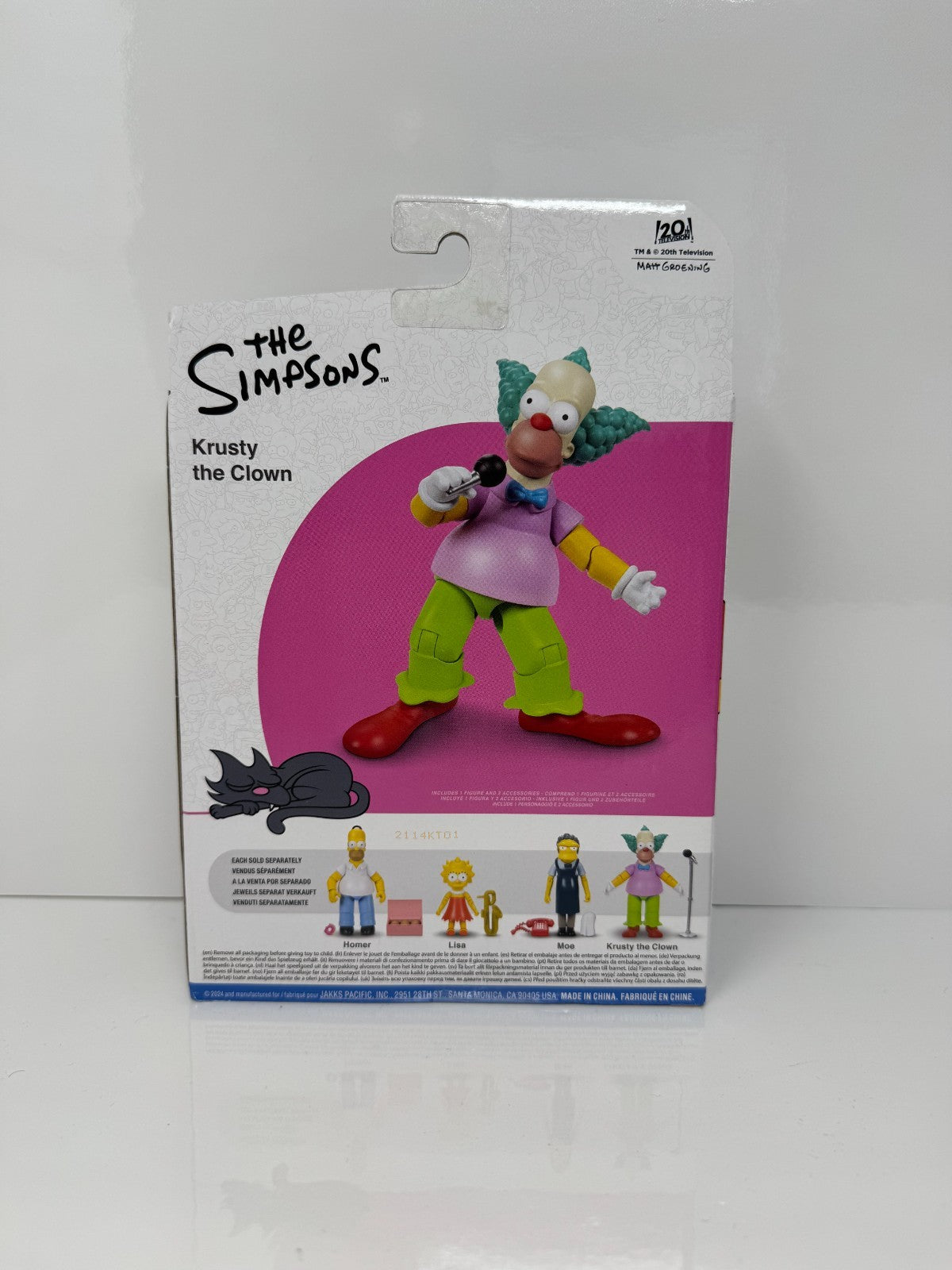 Jakks Pacific The Simpsons Krusty the Clown with Microphone Action Figure