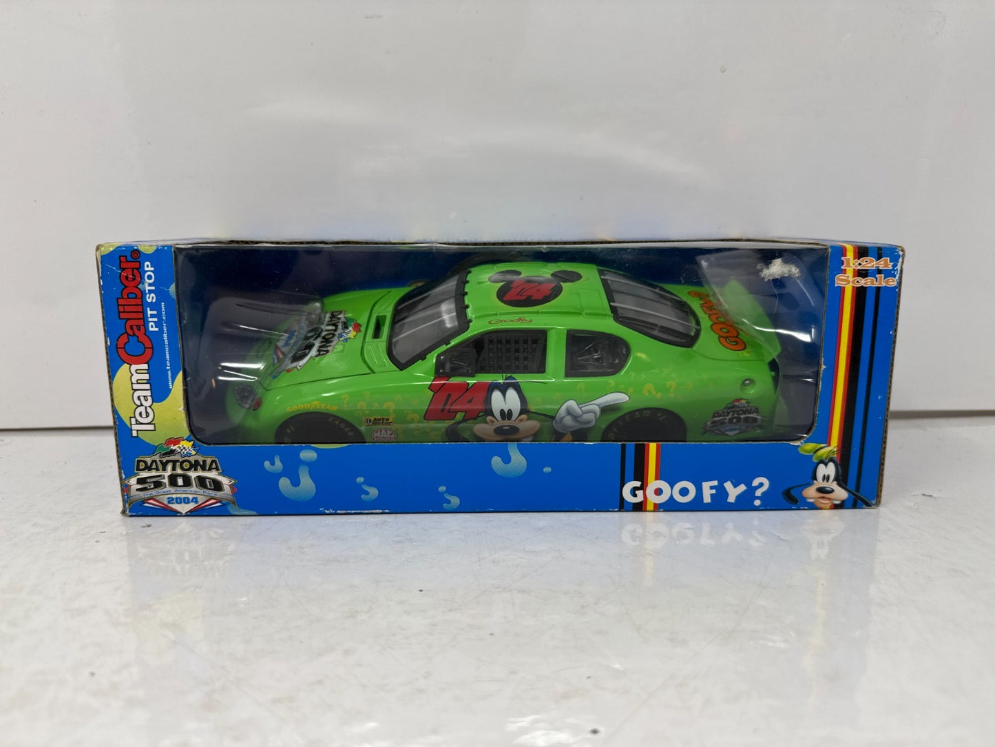 Team Caliber Pit Stop Nascar #04 Goofy Daytona 500 1:24 Diecast