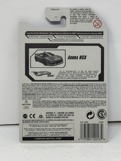 Hot Wheels Racing 2009 Acura NSX JDM 1:64 Diecast Blue