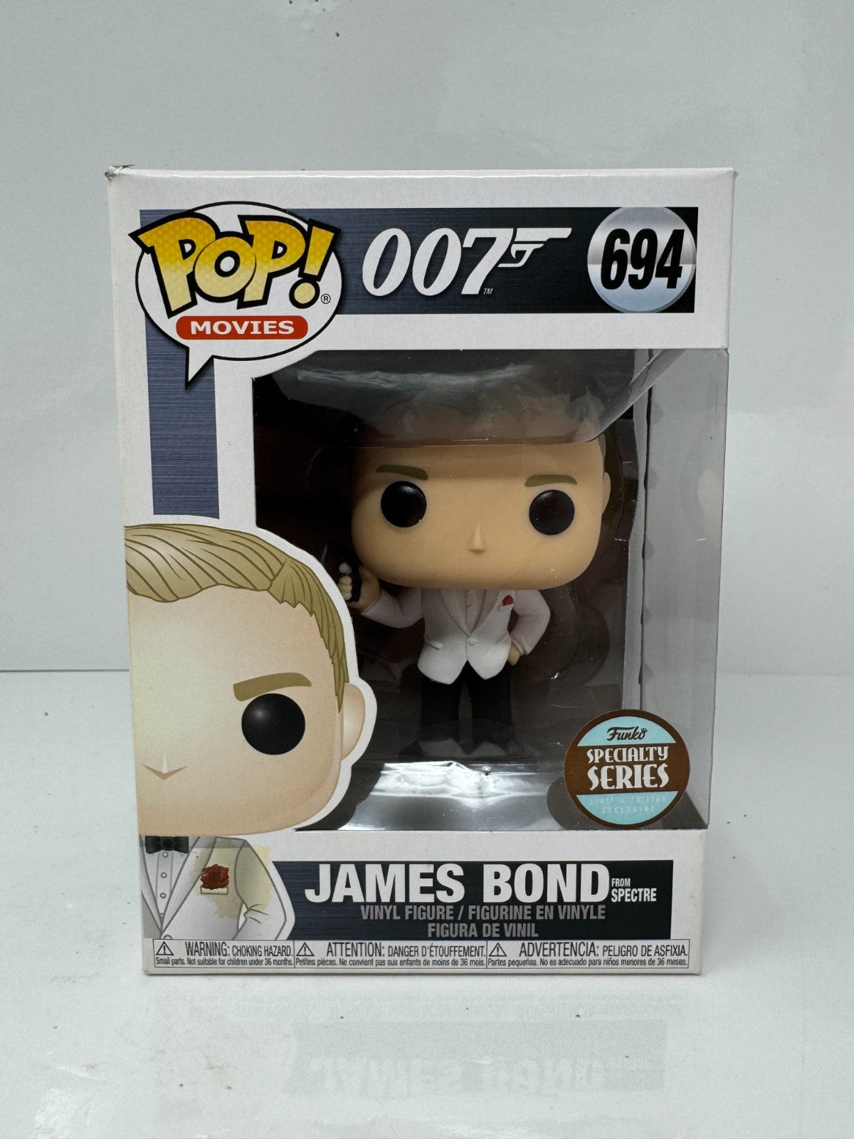 Funko Pop! Movies 007 #694 James Bond from Spectre Specialty Vinyl Figure