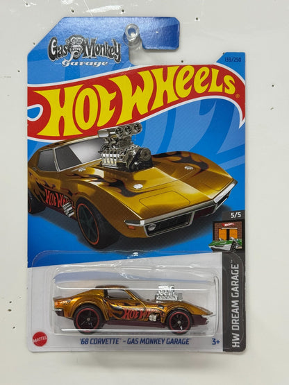 Hot Wheels Super Treasure Hunt Chevy Corvette Gas Monkey Garage 1:64 Diecast