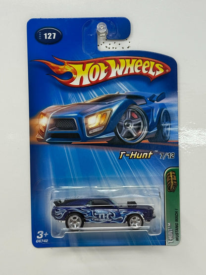 Hot Wheels T-Hunt Ford Mustang Mach 1 1:64 Diecast Real Riders