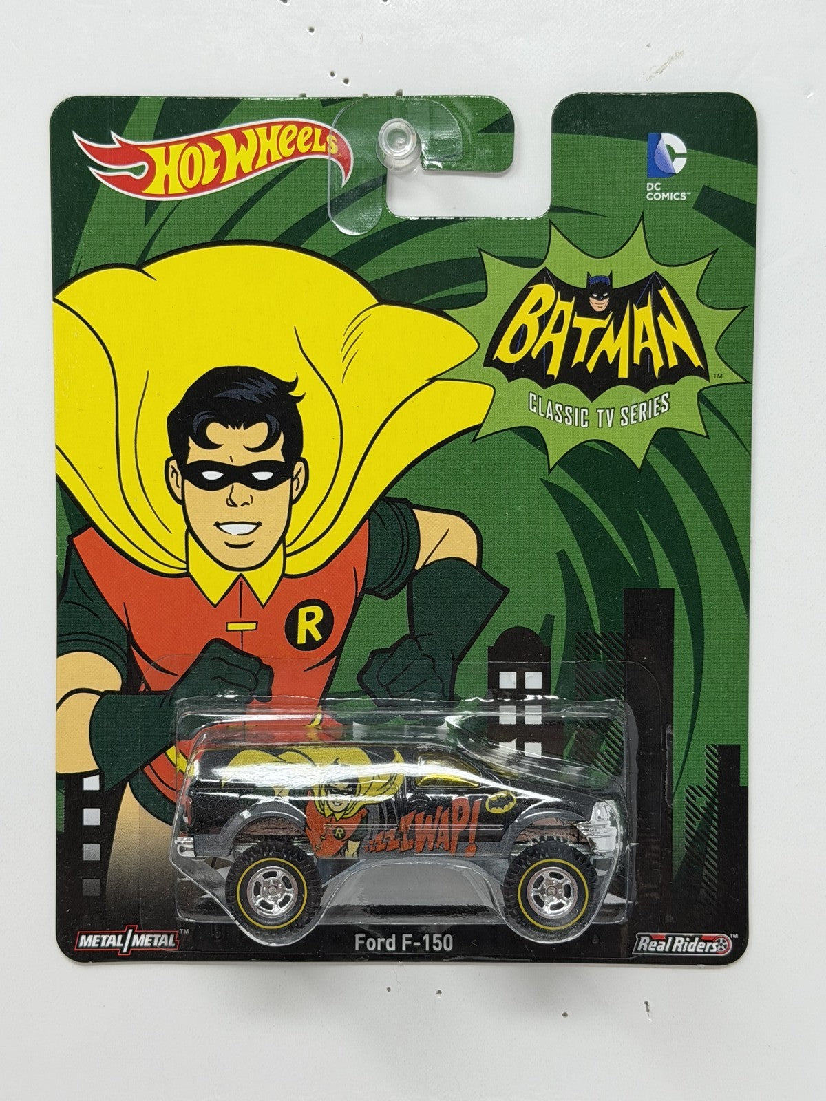 Hot Wheels Batman Classic TV Series Ford F-150 1:64 Real Riders