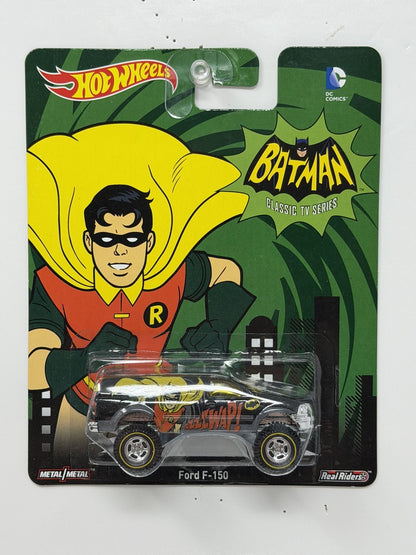 Hot Wheels Batman Classic TV Series Ford F-150 1:64 Real Riders