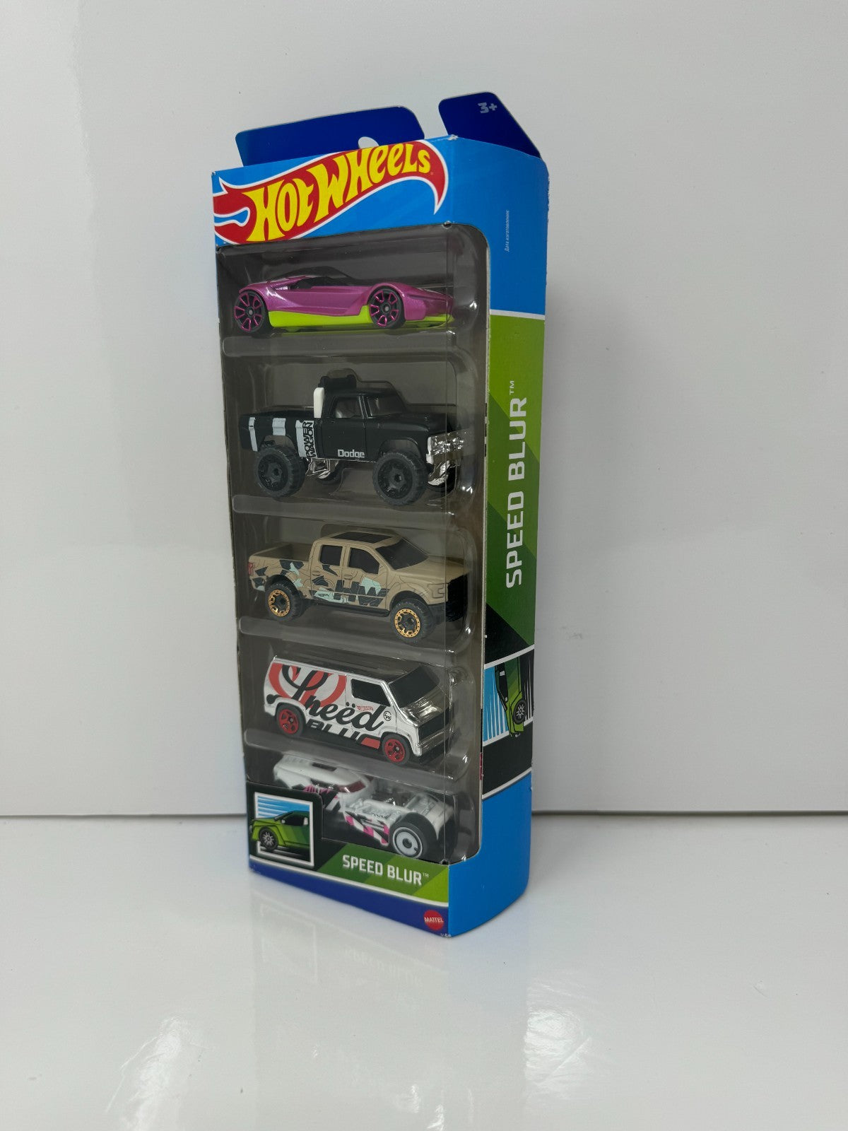 Hot Wheels Speed Blur 5-Pack Gift Set 1:64 Diecast