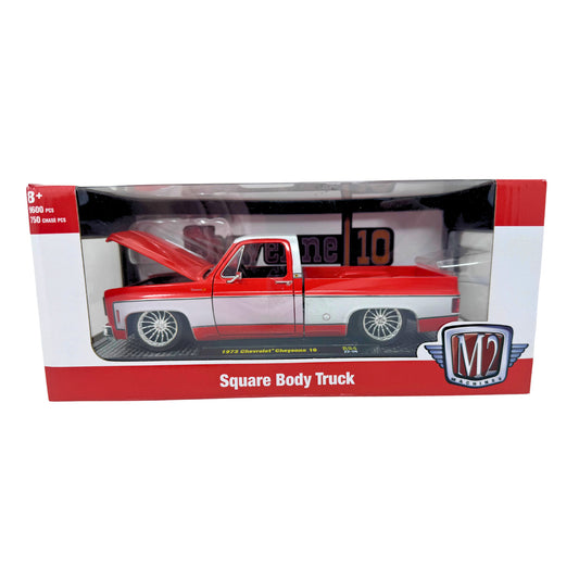 M2 Machines 1973 Chevrolet Cheyenne 10 Square Body Truck 1:24 Diecast