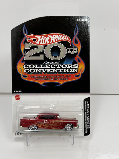 Hot Wheels 2006 20th Collectors Convention 1955 Chevy Bel Air 1:64 Diecast