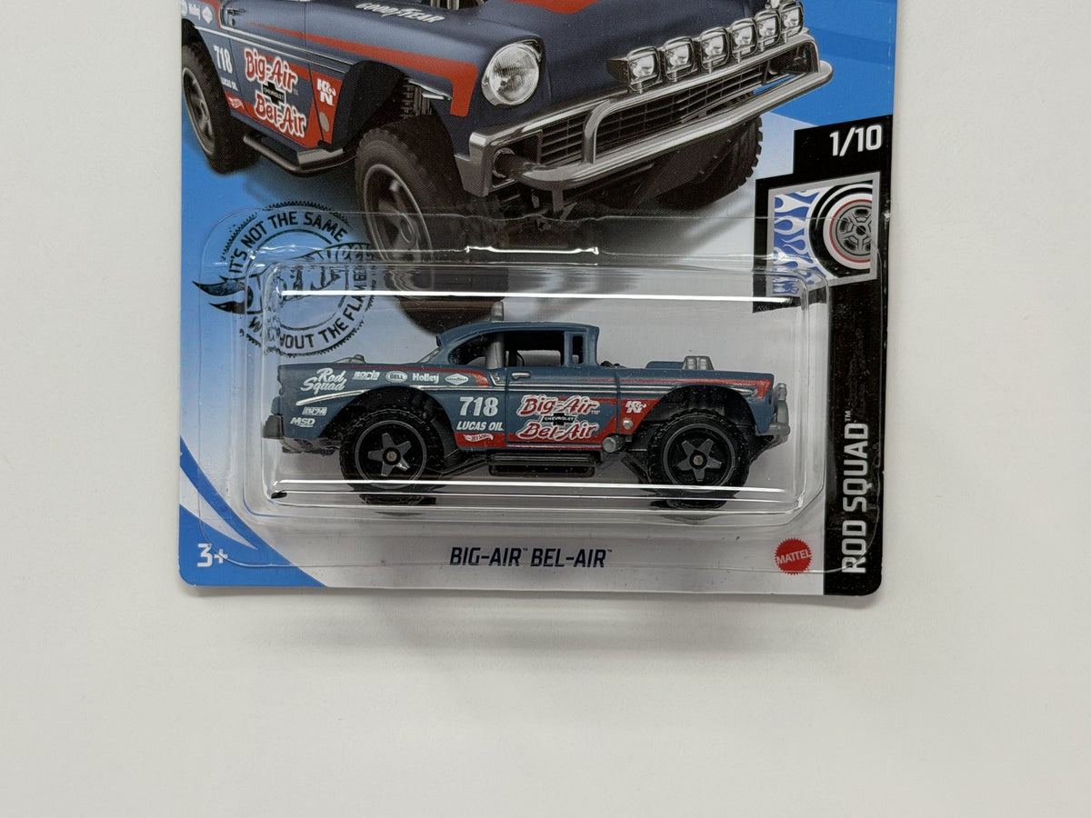 Hot Wheels Rod Squad Big-Air Bel-Air Gray 1:64 Diecast