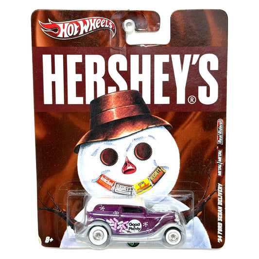 Hot Wheels Hershey's Good & Plenty Ford Sedan Delivery 1:64 Diecast Real Riders