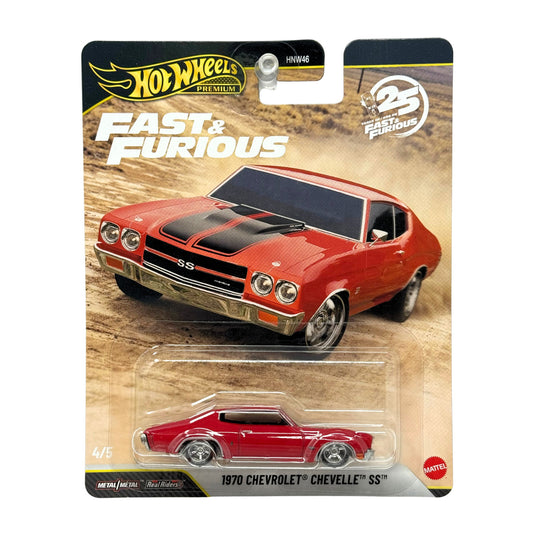 Hot Wheels Premium Fast & Furious 1970 Chevrolet Chevelle SS 1:64 Diecast