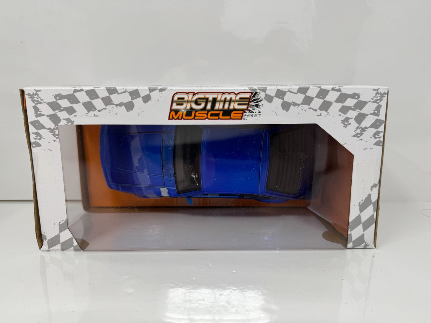 Jada Bigtime Muscle 1989 Ford Mustang GT Blue MiJo Exclusive 1:24 Diecast