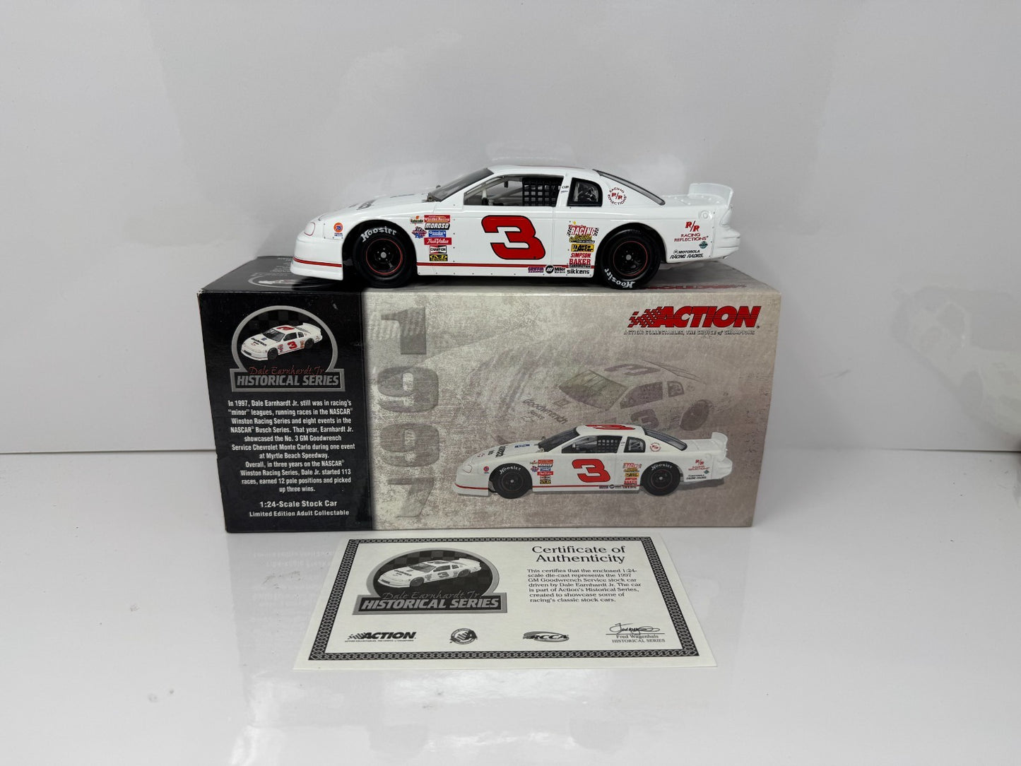 Action NASCAR Dale Earnhardt Jr #3 Goodwrench 1997 Monte Carlo 1:24 Diecast