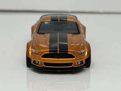Mini GT LB-Works Ford Mustang LB Gold LHD 1:64 Diecast