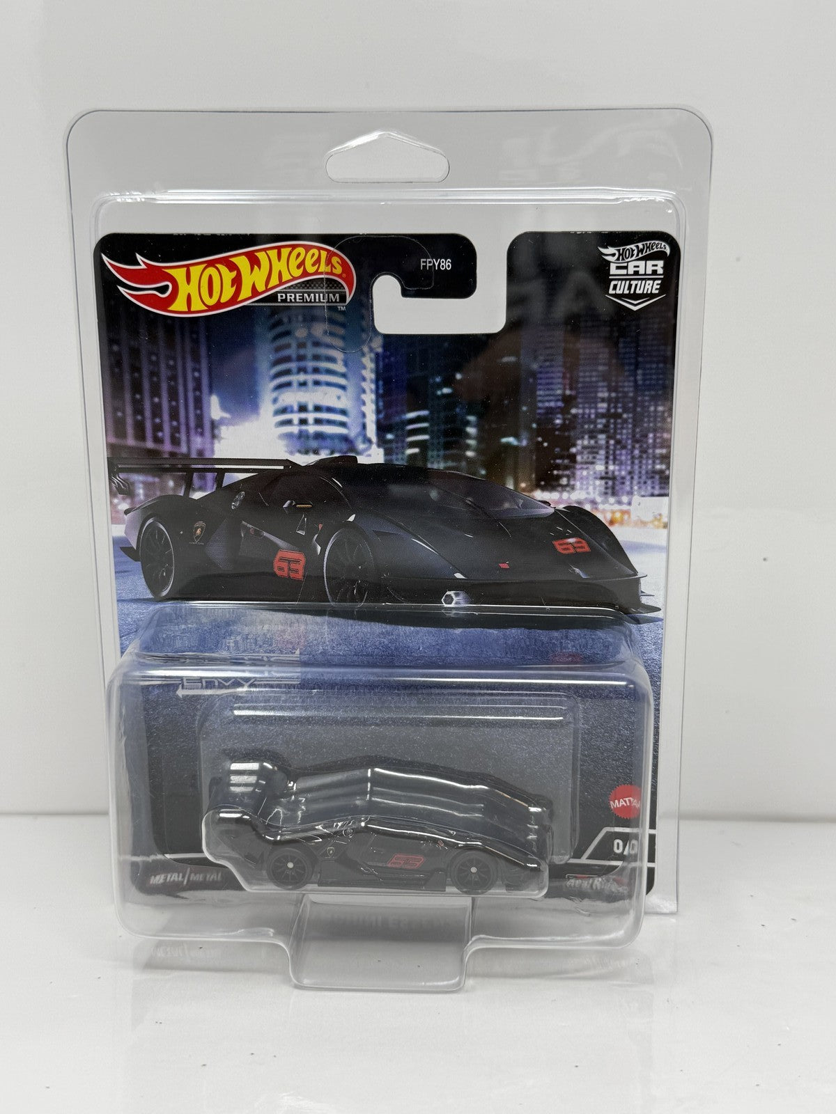 Hot Wheels Premium Exotic Envy Lamborghini Essenza SCV12 CHASE 0/5 1:64 Diecast