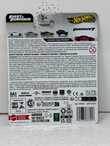 Hot Wheels Premium Fast & Furious W Motors Lykan Hypersport 1:64 Diecast