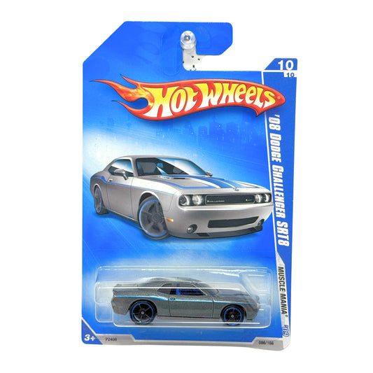 Hot Wheels Muscle Mania 2008 Dodge Challenger SRT8 1:64 Diecast Gray