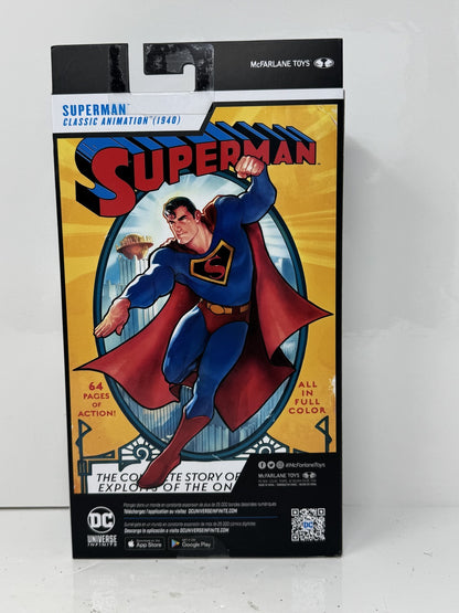 McFarlane DC Multiverse Superman Classic Animation 1940 Action Figure