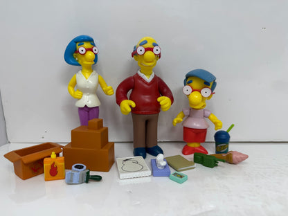 Simpsons World of Springfield Van Houten Family Figure Set Playmates