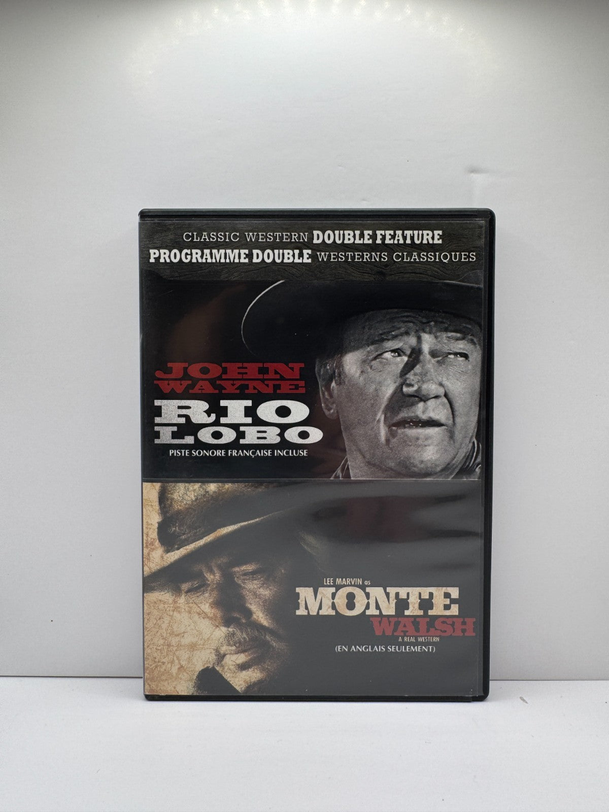 Classic Western Double Feature Rio Lobo / Monte Walsh (DVD) Movie Collection
