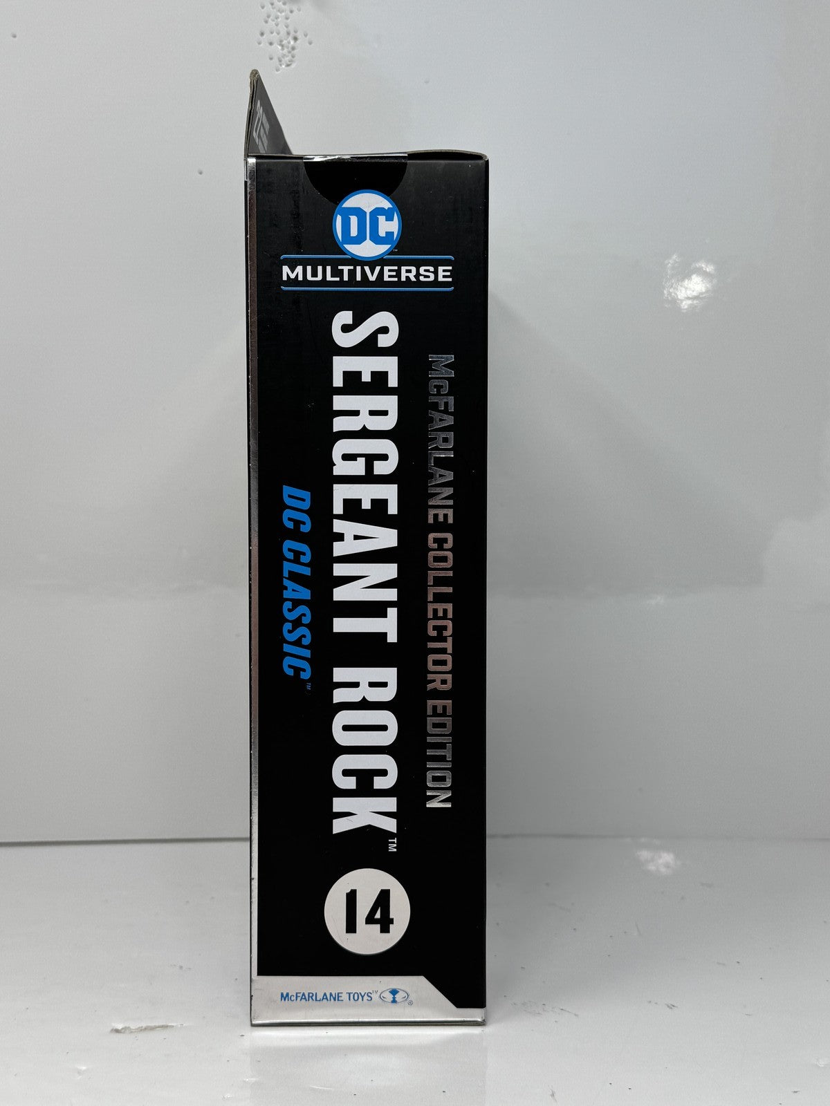 McFarlane DC Multiverse Sergeant Rock Platinum Edition Action Figure