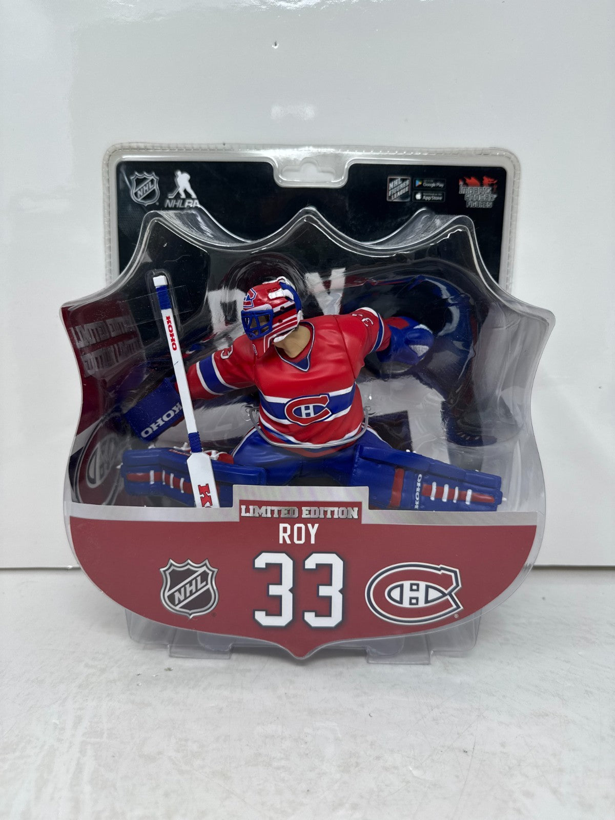 Imports Dragon NHL Patrick Roy Montreal Canadiens #33 Limited Edition Figure