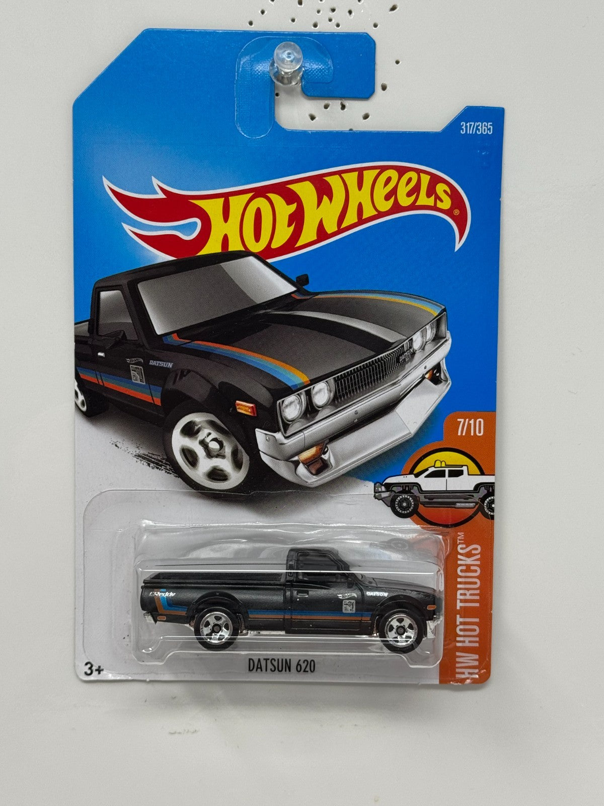 Hot Wheels Hot Trucks Datsun 620 1:64 Diecast Black
