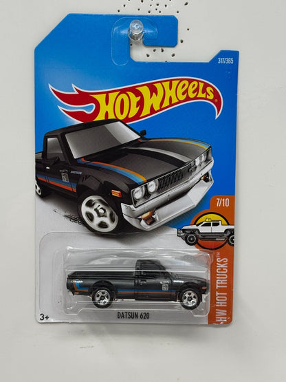 Hot Wheels Hot Trucks Datsun 620 1:64 Diecast Black