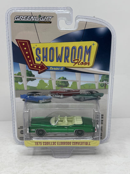 Greenlight Showroom Floor 1975 Cadillac Eldorado GREEN MACHINE 1:64 Diecast