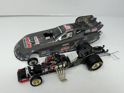 Action NHRA John Force Castrol 2008 Mustang Carbon Fiber 1:24 Diecast