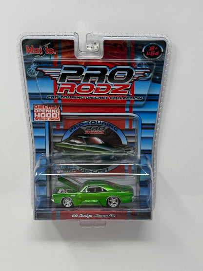 Maisto Pro Rodz 1969 Dodge Charger R/T Green 1:64 Diecast