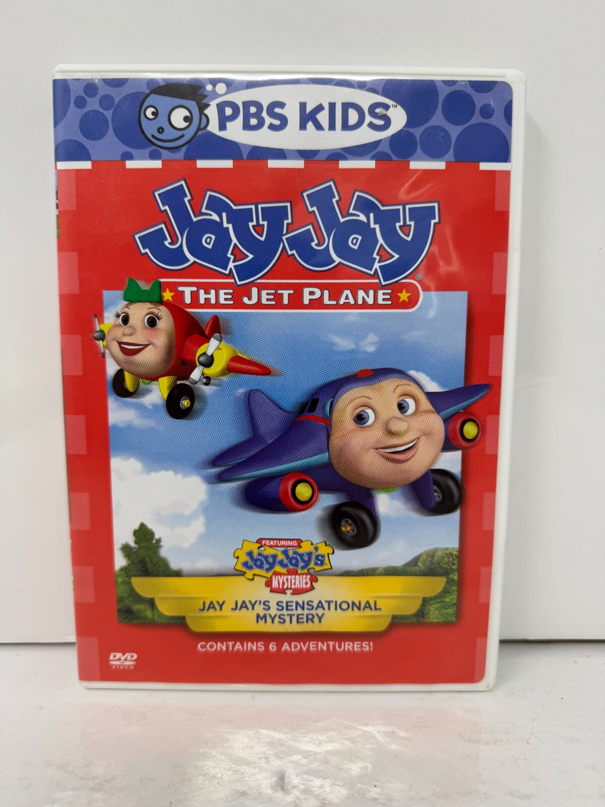 Jay Jay The Jet Plane: Adventures In Learning (DVD) Kids Cartoon Good Condition!