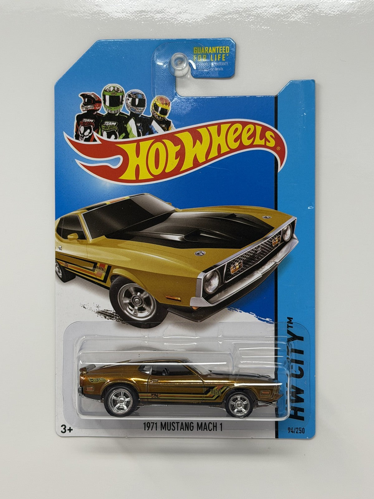 Hot Wheels Super Treasure Hunt 1971 Mustang Mach 1 HW City 1:64 Diecast STH