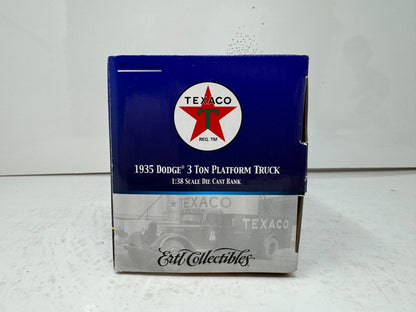 Ertl Texaco 1935 Dodge 3 Ton Platform Truck 1:38 Scale Diecast Bank