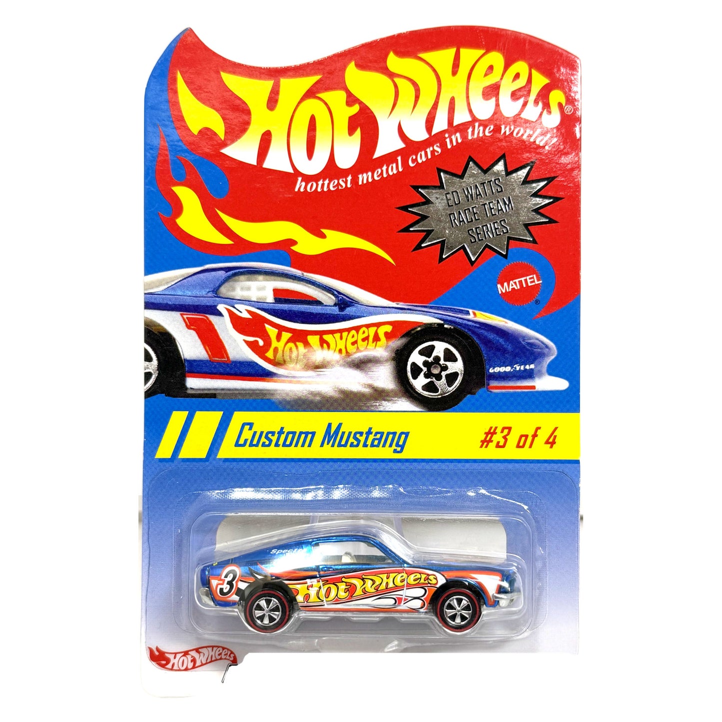Hot Wheels RLC Red Line Club Ed Watts Race Team Custom Mustang 1:64 Diecast