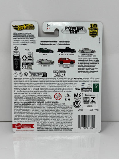 Hot Wheels Premium Power Trip 1992 BMW M3 CHASE 051:64 Diecast