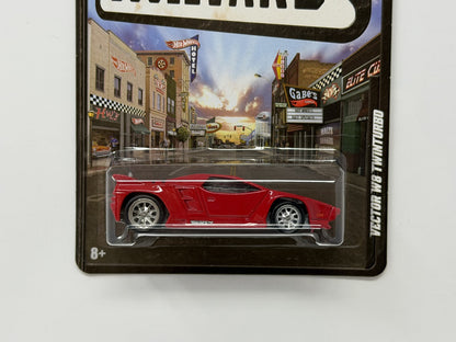 Hot Wheels Boulevard Vector W8 Twin Turbo 1:64 Diecast Real Riders Red