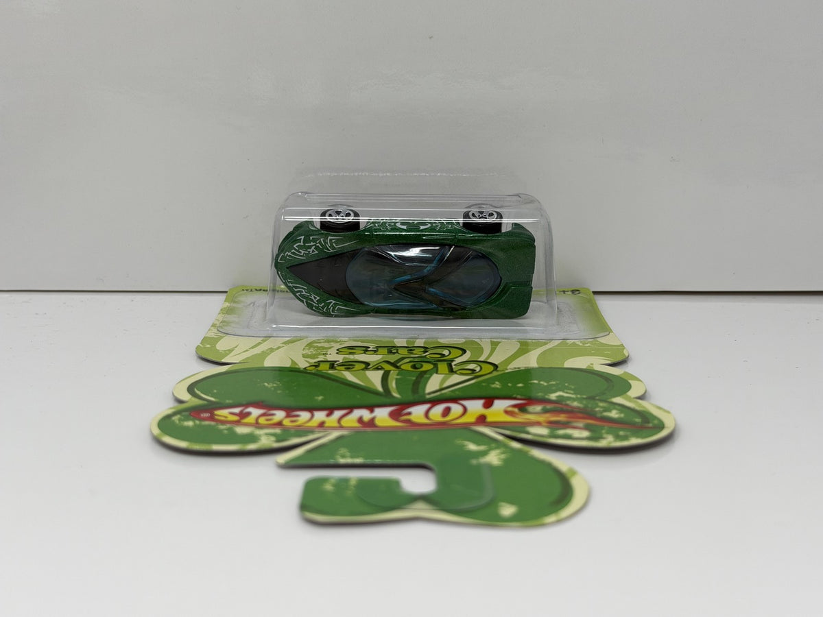 Hot Wheels Clover Cars Pontiac Banshee 1:64 Diecast Green