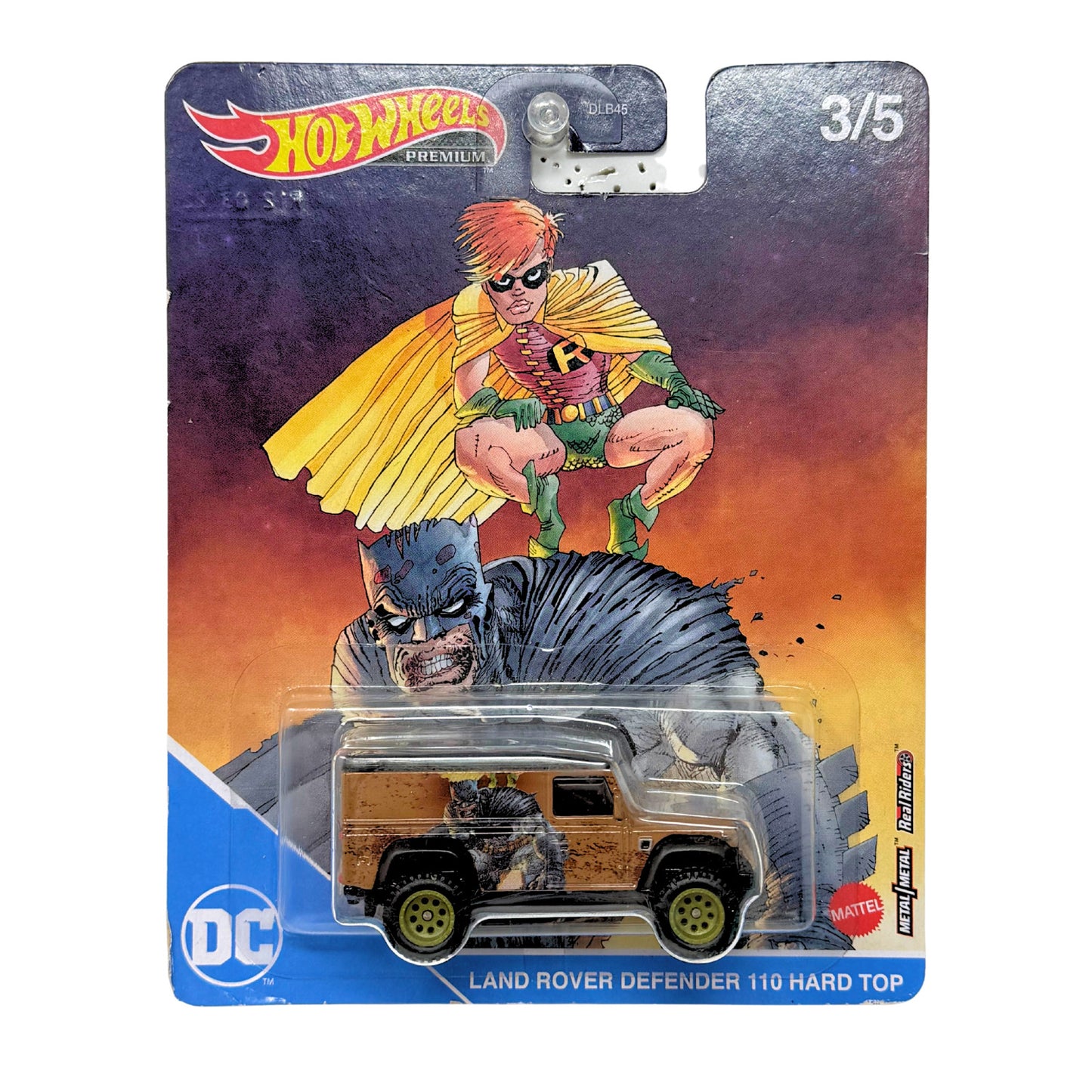 Hot Wheels Premium DC Batman Land Rover Defender 110 Hard Top 1:64 Diecast