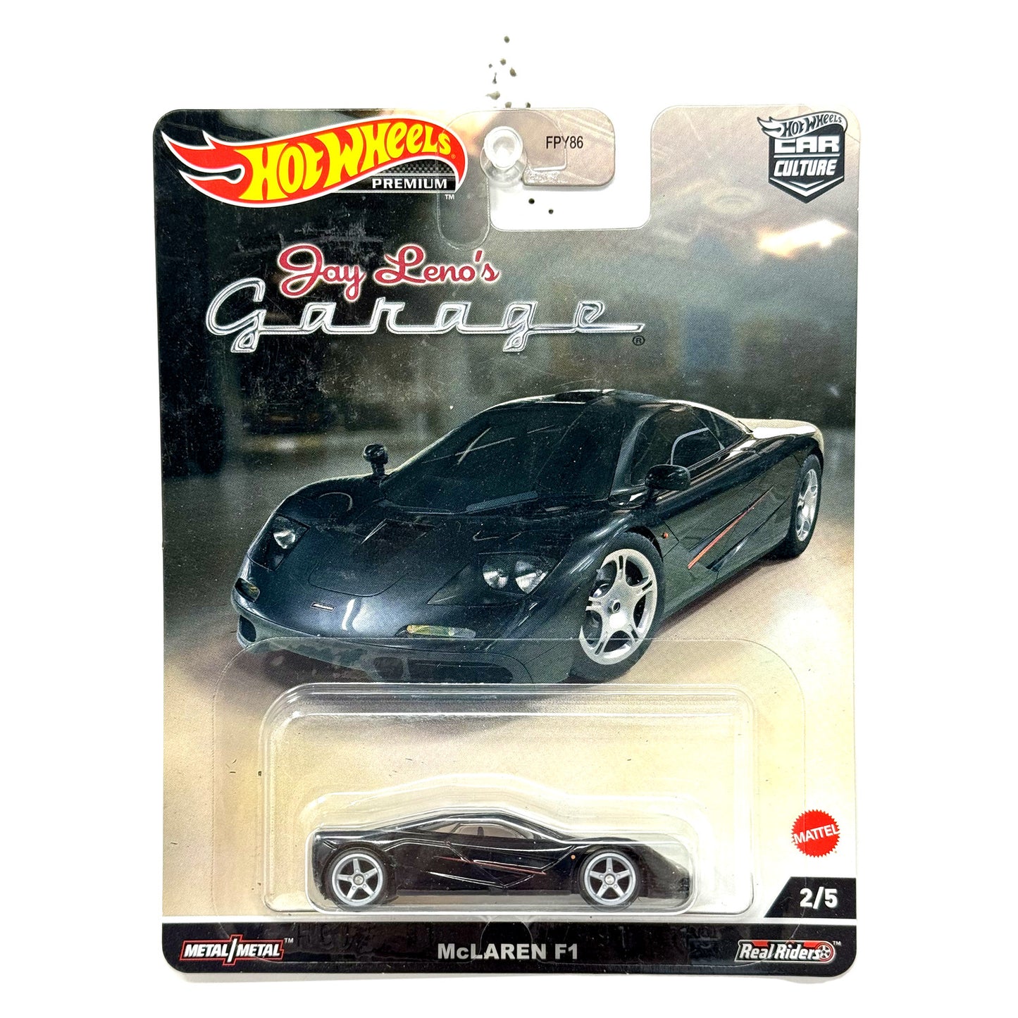 Hot Wheels Premium Jay Leno's Garage McLaren F1 1:64 Diecast