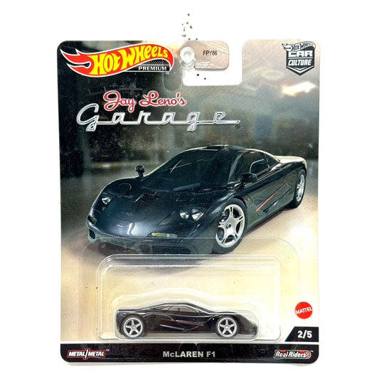 Hot Wheels Premium Jay Leno's Garage McLaren F1 1:64 Diecast