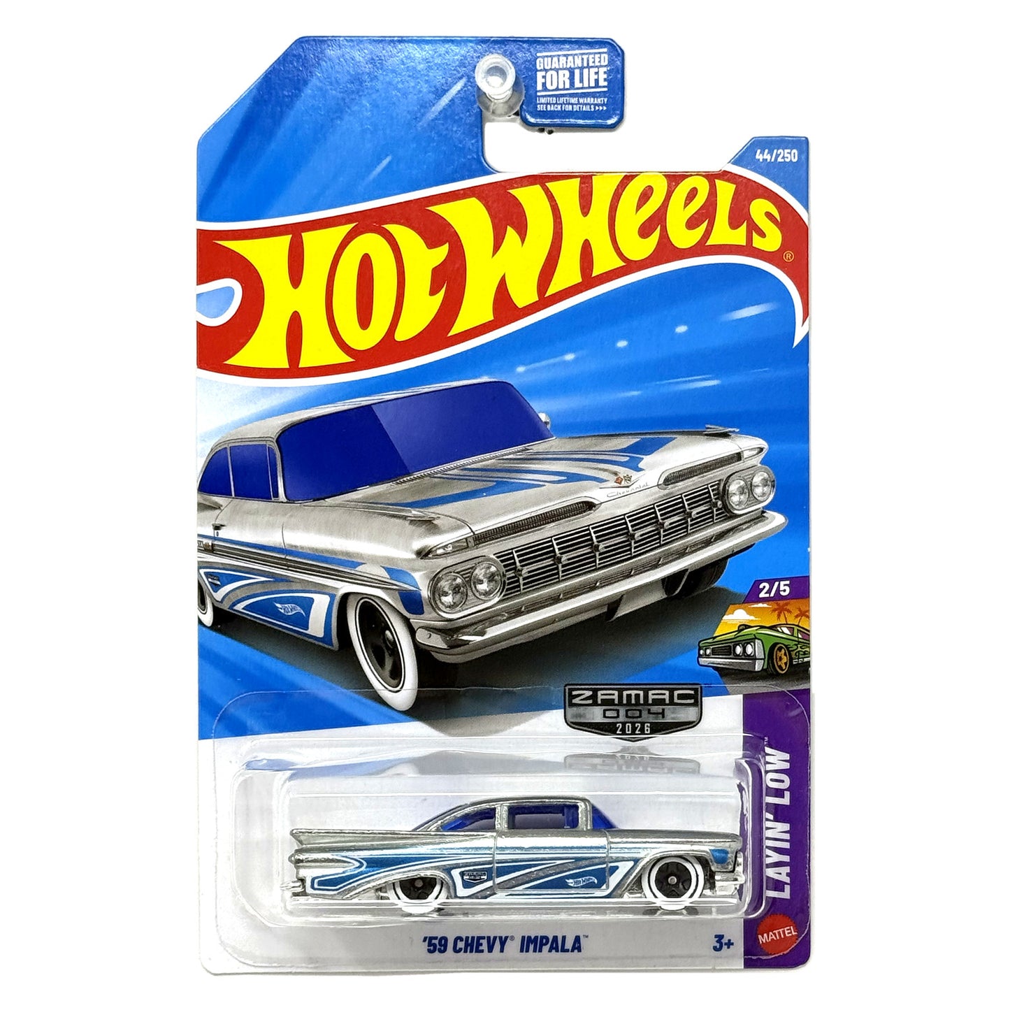 Hot Wheels Layin Low 1959 Chevy Impala 1:64 Diecast