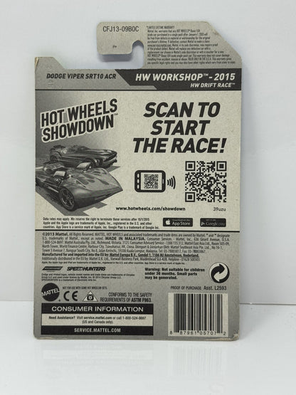 Hot Wheels HW Workshop Dodge Viper SRT10 ACR 1:64 Diecast White