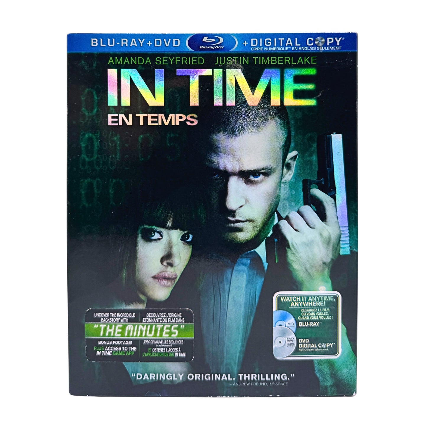In Time (Blu-ray) Justin Timberlake Sci-Fi