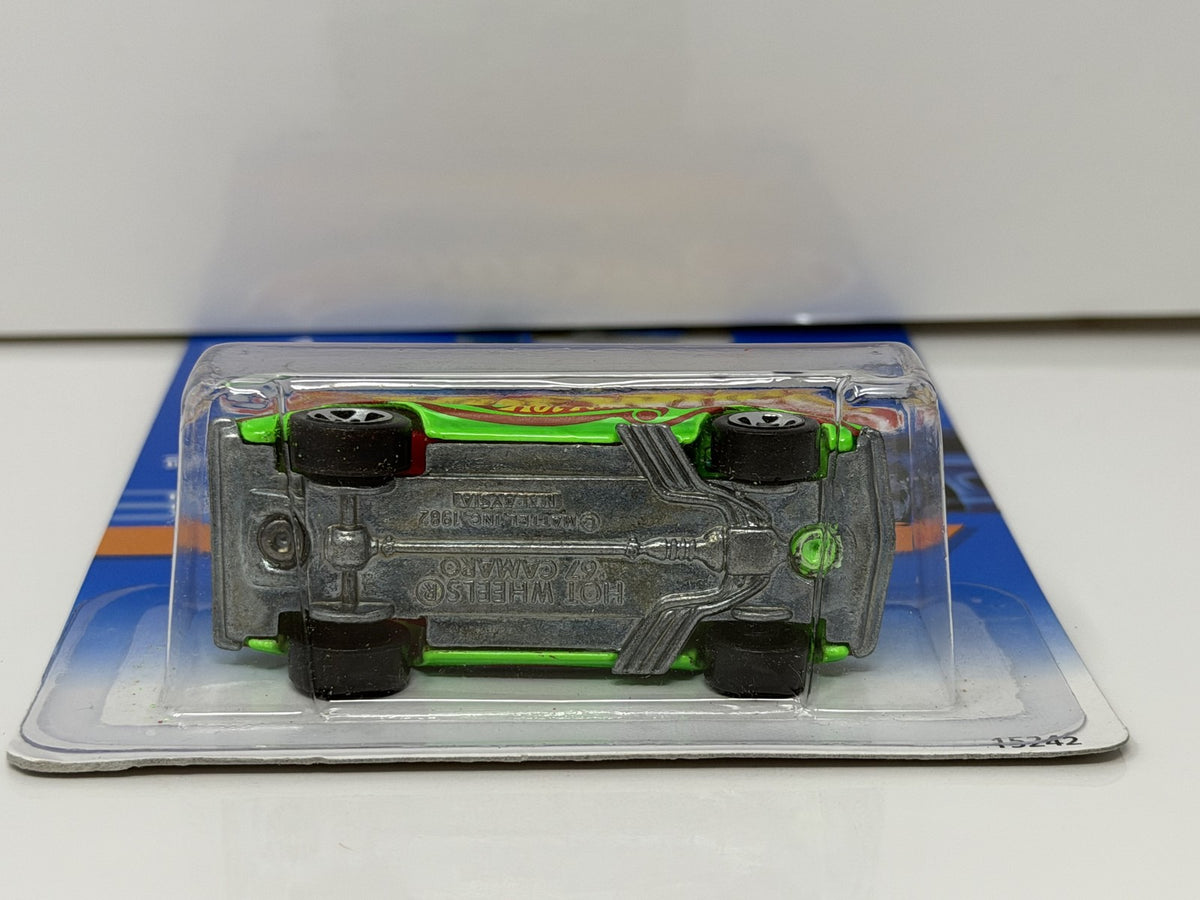 Hot Wheels Mod Bods 1967 Chevrolet Camaro 1:64 Diecast Green
