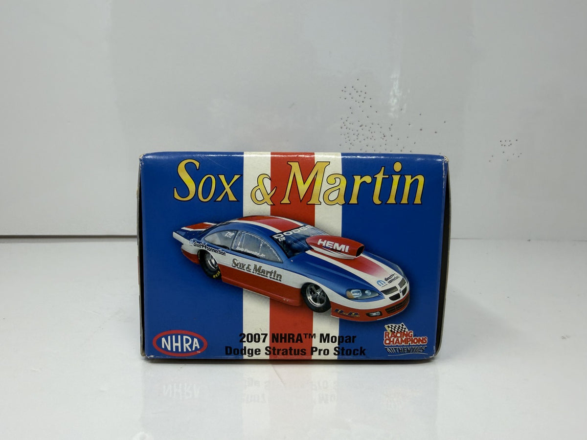 Racing Champions NHRA Sox & Martin 2007 Dodge Stratus Pro Stock 1:24 Diecast
