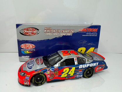 Action NASCAR Jeff Gordon #24 DuPont The Victory Lap 2003 Chevy 1:24 Diecast