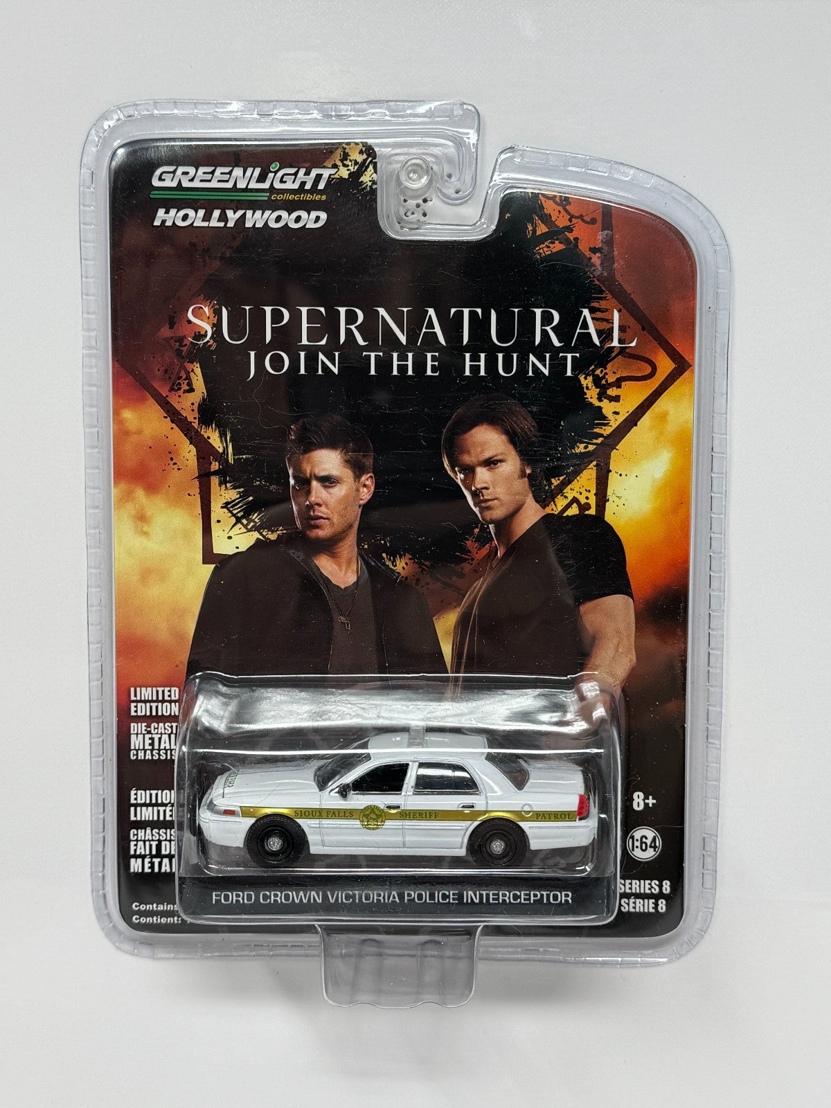 Greenlight Hollywood Supernatural Ford Crown Victoria Interceptor 1:64 Diecast