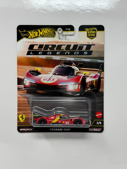 Hot Wheels Premium Circuit Legends Ferrari 499P 1:64 Diecast