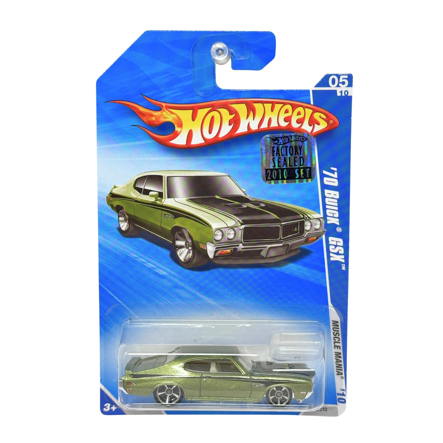Hot Wheels Muscle Mania 1970 Buick GSX 1:64 Diecast Factory Sealed