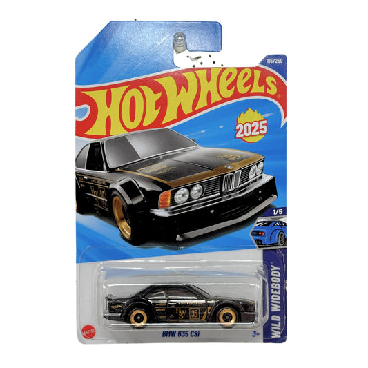 Hot Wheels Wild Widebody BMW 635 CSi 1:64 Diecast Black